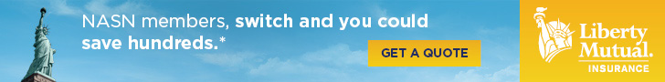 NASN members, switch and you could save hundreds. Liberty Mutual.