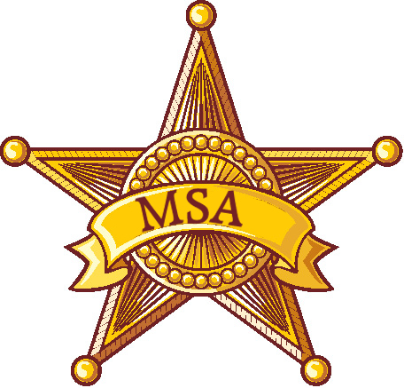 Sheriff Badge MSA