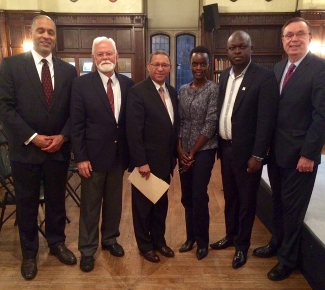 Georgetown event with fellows