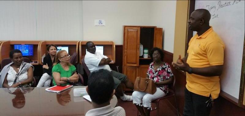 Gilchrist Center Volunteer Teacher Alimamy Bash