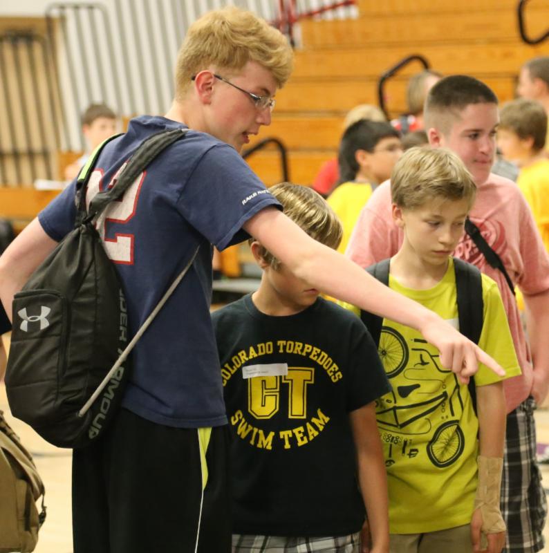 2015 Kickoff Students