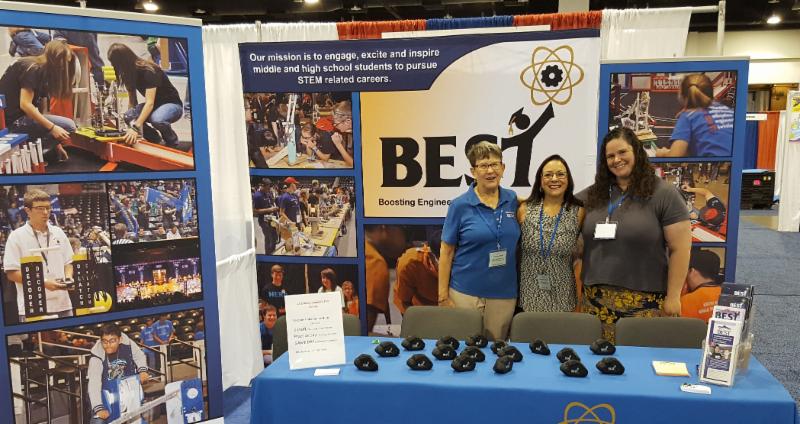 2016 NSTA BRI Booth - Bauer, Mandel, Kirkland
