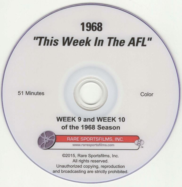 1968 This Week In The AFL