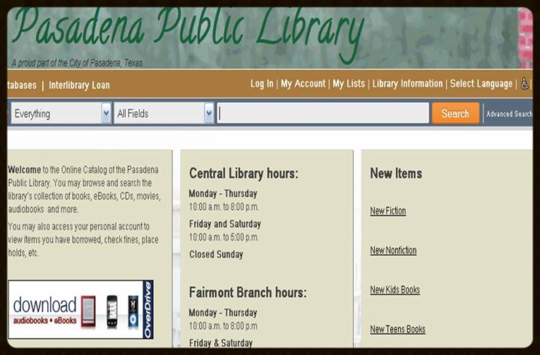Library Catalog 