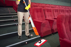 Bucketless Mopping System is ideal for wet mopping surfaces where buckets are impractical.