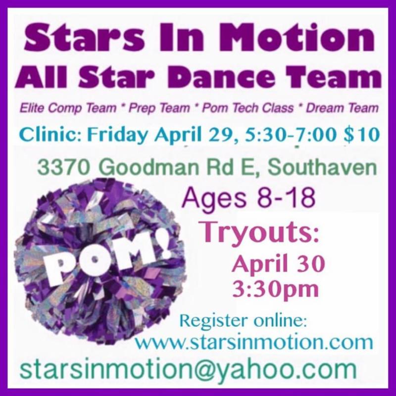 Don't forget to register for SIM All Star Pom Team! #SIMallstars #danceteam