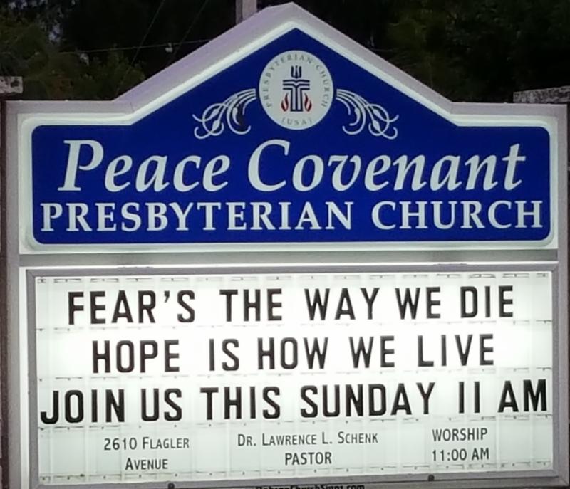 Fear's the way we die