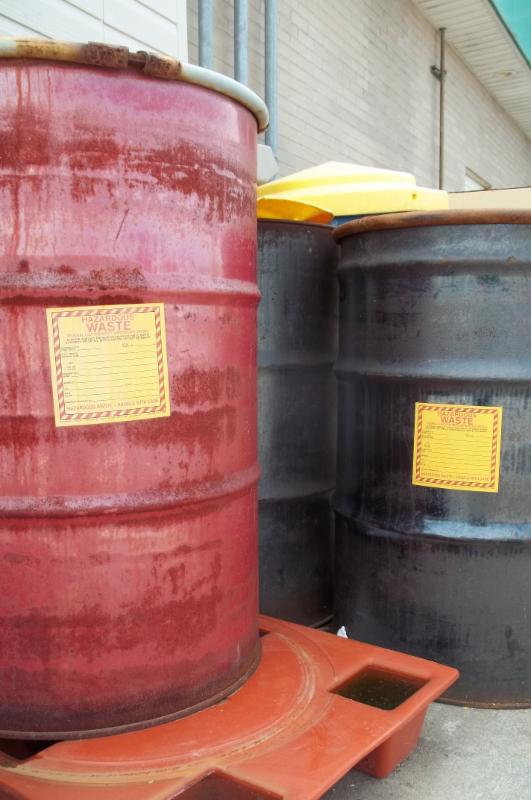 Containers of Hazardous Waste