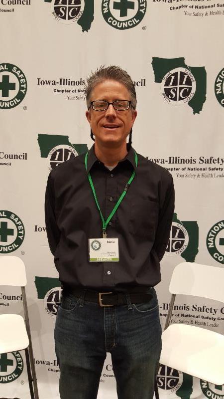 A photo taken of me after my technical session at the 2016 IISC Professional Conference