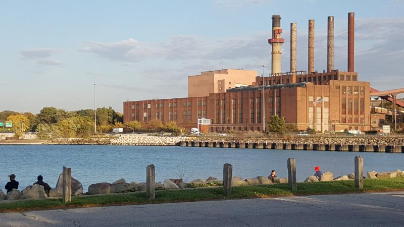 Cleveland, OH on Lake Erie