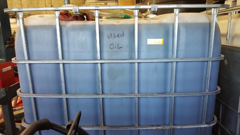 IBC of Used Oil