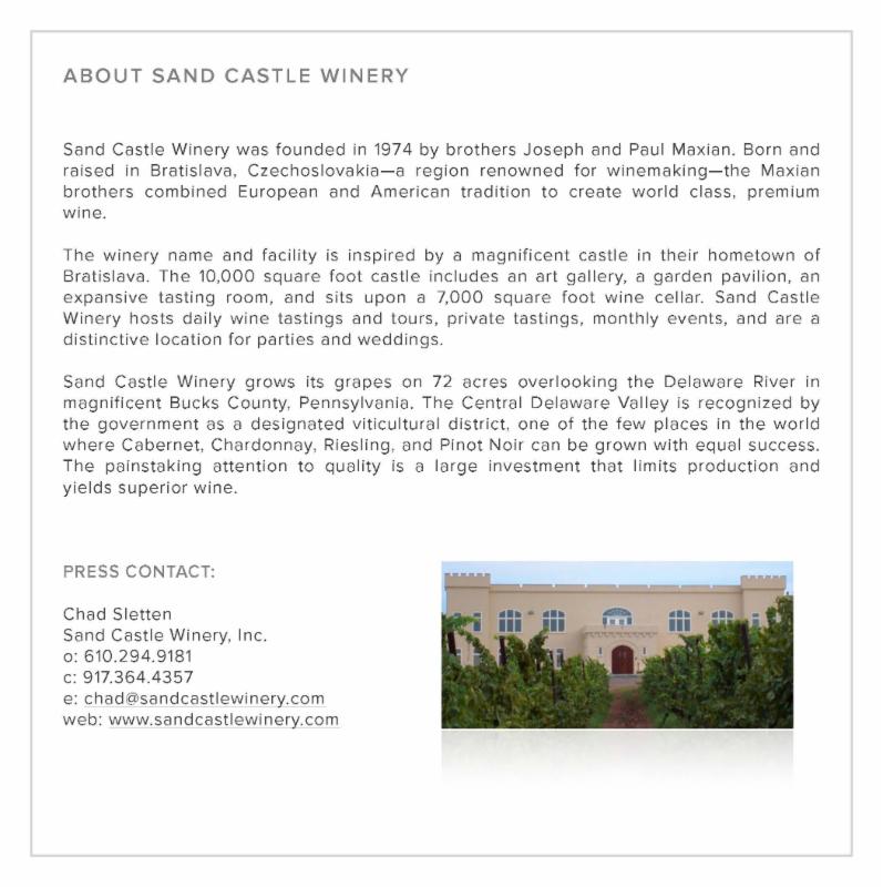 About SandCastle Winery