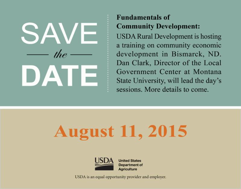 Save-the-date invitation