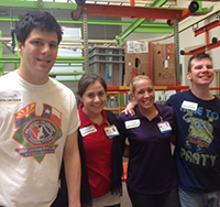 UTMB OT students with Avondale at Food Bank