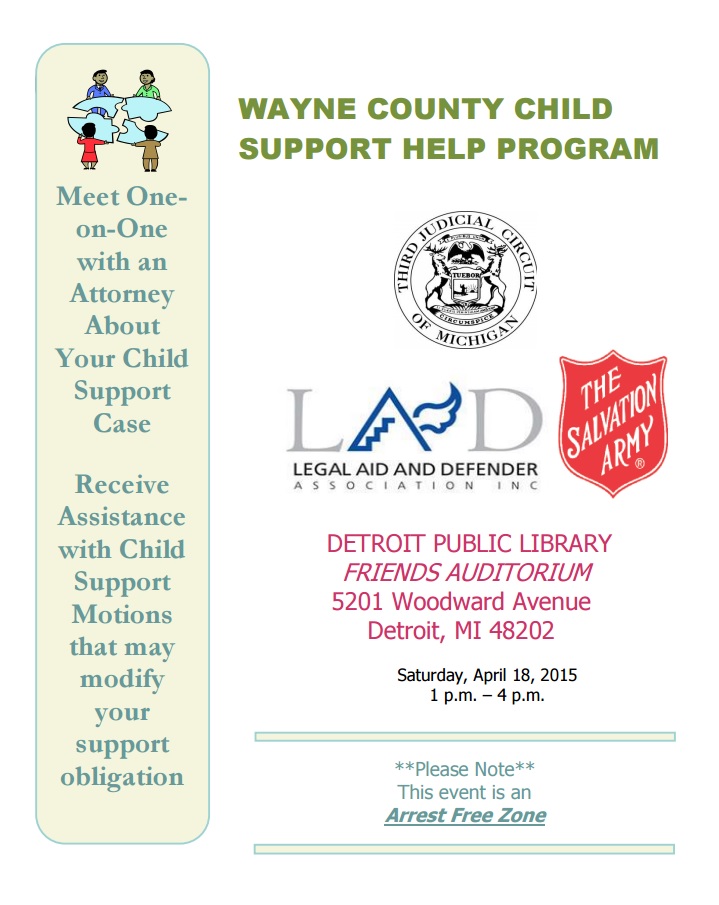 Wayne County Child Support Help Program