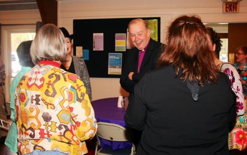 Bishop Keith Whitmore speaking at our Lenten series:The Color Purple - Reflections from the Wilderness