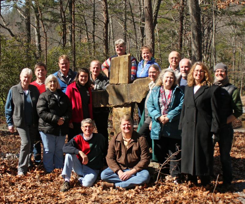 Vestry on retreat