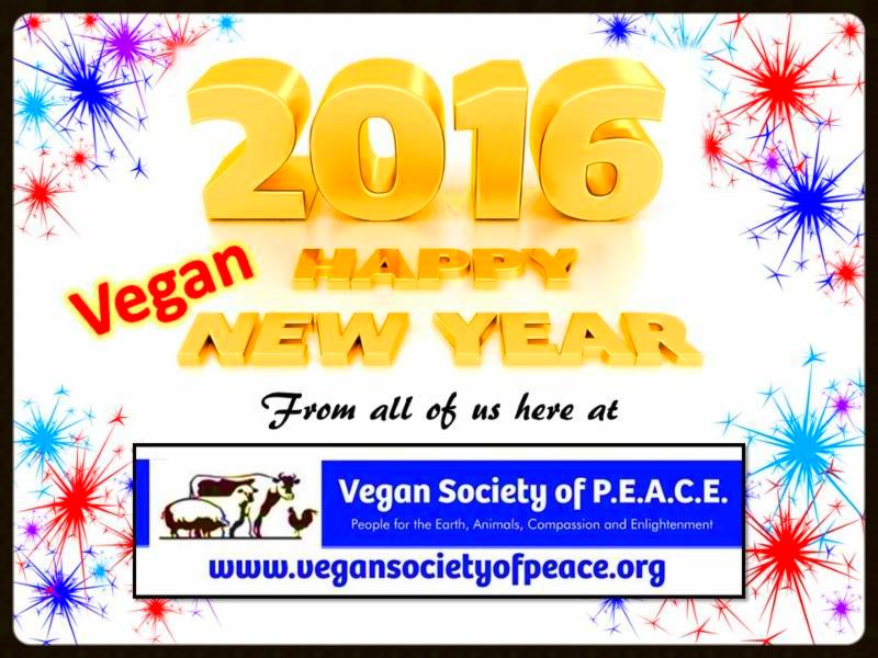 Happy New Year Vegan Society of PEACE