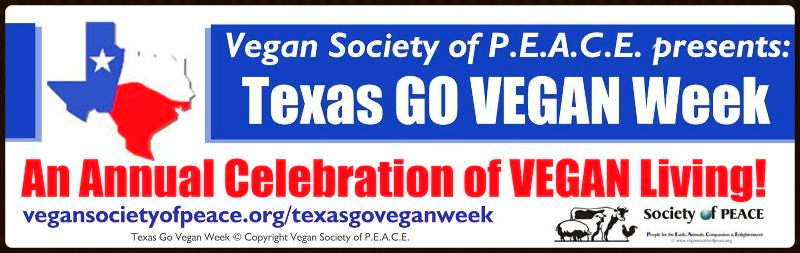 VSOP Texas Go Vegan Week Banner Horizontal