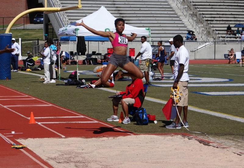 Westlake Womens Long Jump 060112