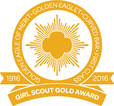 Gold Centennial Logo