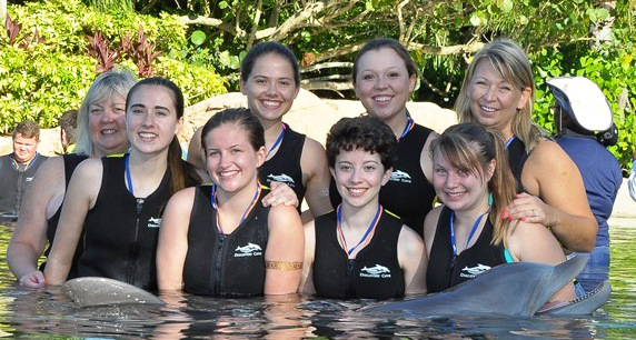 GS Amb 40684 (Victor) in Discovery Cove, Orlando