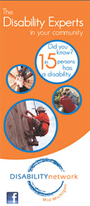 Cover of core services brochure. 
