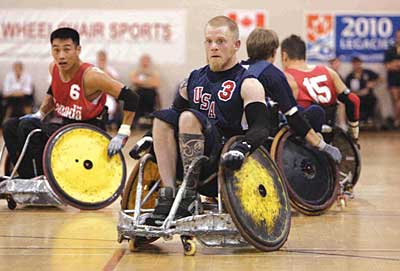 Murderball film on Wheelchair Rugby
