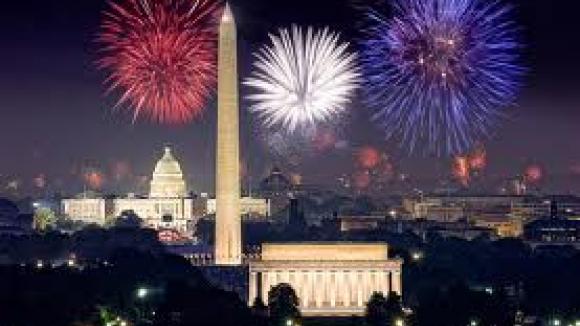 Fireworks in Washington DC
