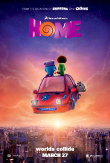 Dreamworks Home movie poster