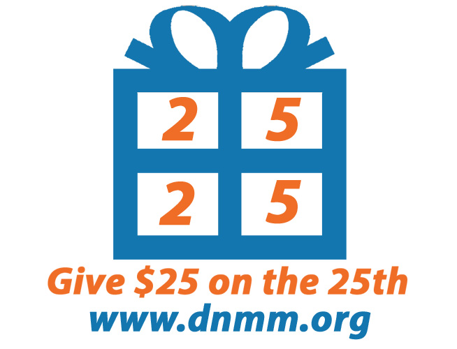 Give $25 on the 25th