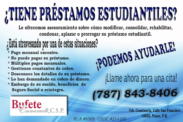 Asesoramiento en PrÃ©stamos Estudiantiles