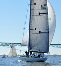 Intrepid at starting line 092714
