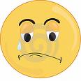 Sad face