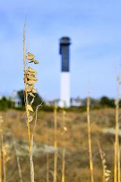 SI Lighthouse from Beach