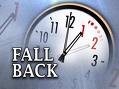 Fall Back Clock