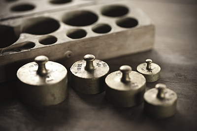 Vintage weights
