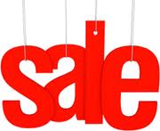 sale sign