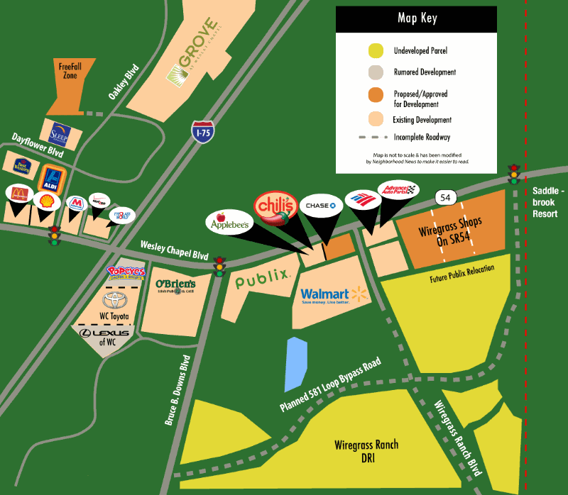 New Retail follows Residential Development in Wesley Chapel New Retail follows Residential Development in Wesley Chapel