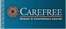 Carefree resort logo blue