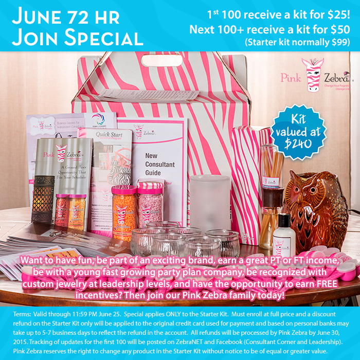 AMAZING OPPORTUNITY WITH PINK ZEBRA!