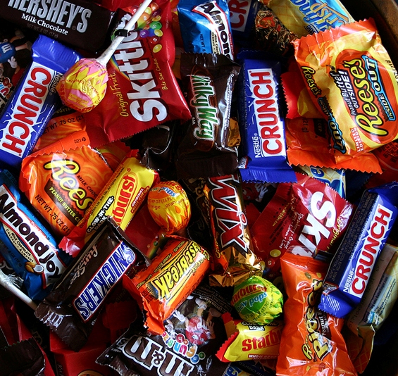 Halloween candy