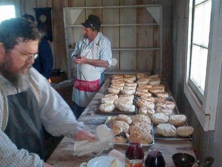 Bread Loaves on Bake Day