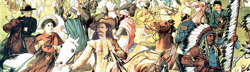Pawnee Bill Wild West Show Banner