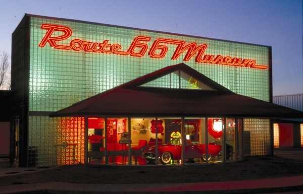 Route 66 Museum in Clinton (Photo by Oklahoma Route 66 Association)