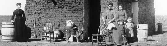 Photo of a Sod House