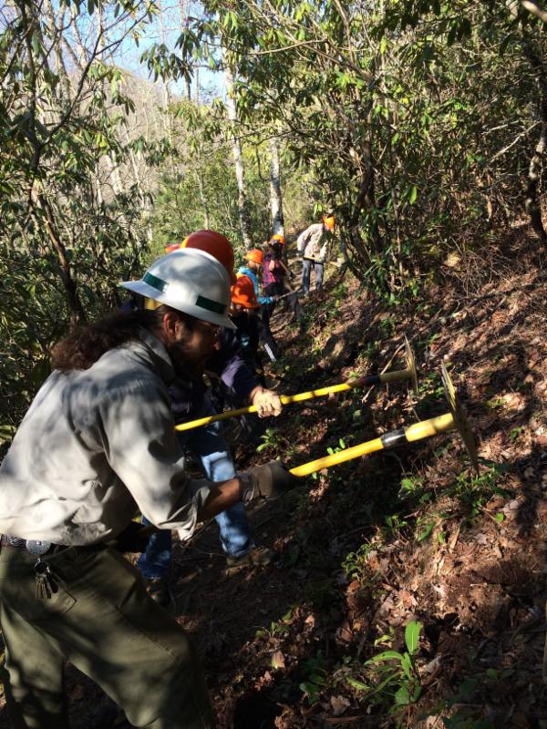 Volunteer Trail Day.4.2016