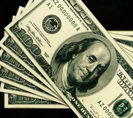 $100 dollar bill