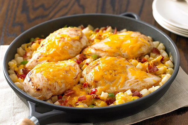 Cheddar Chicken and Potatoes