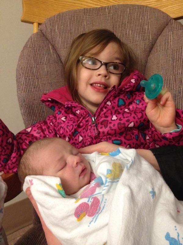 Farrah with Danielle